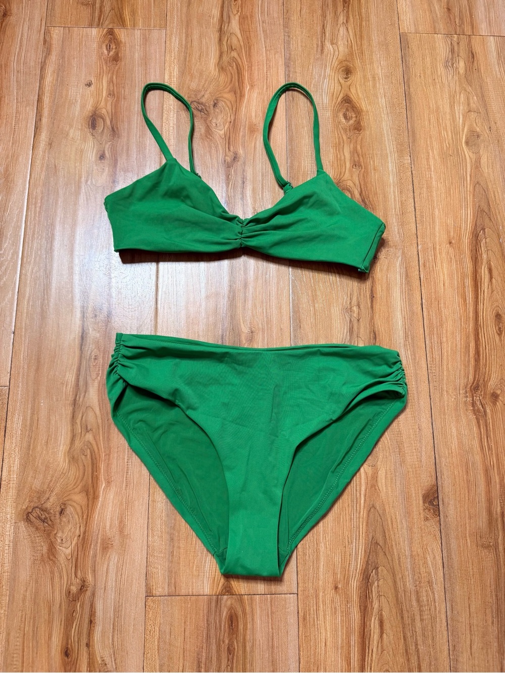 H&M Green Two-Piece Bikini Set